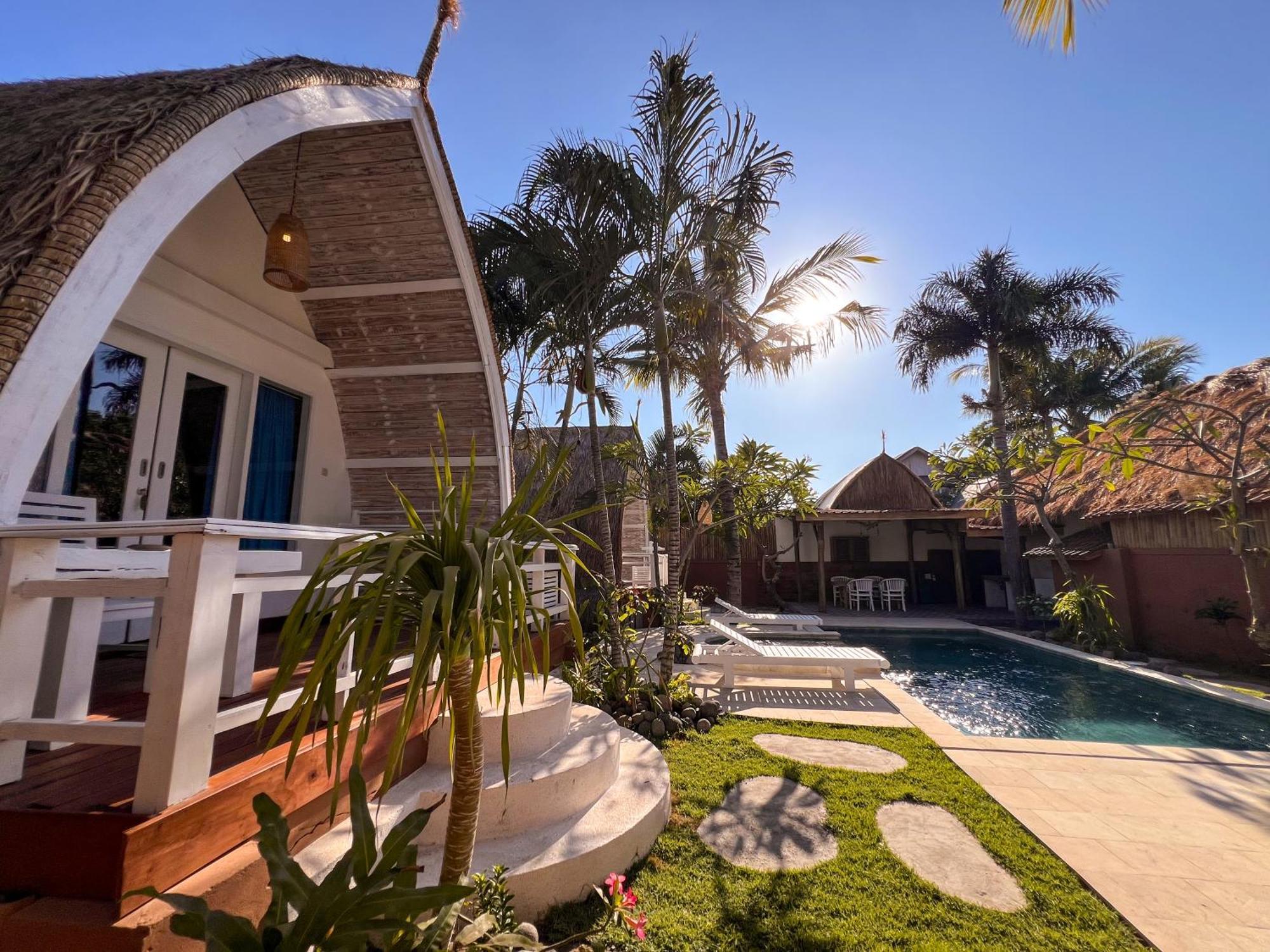 Coconut Dream Villas Gili Trawangan Luaran gambar