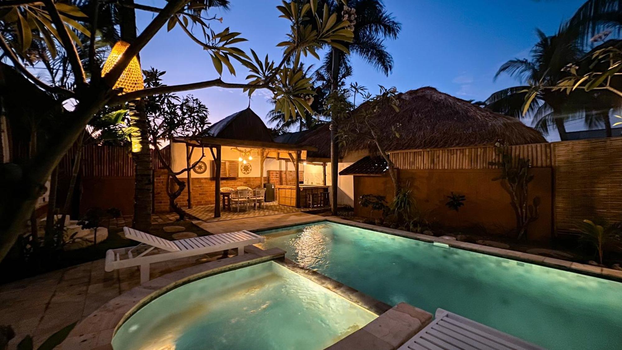 Coconut Dream Villas Gili Trawangan Luaran gambar