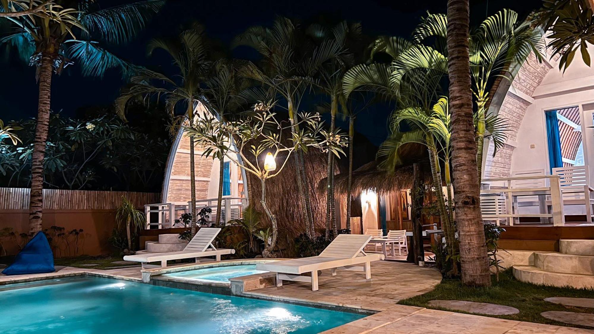 Coconut Dream Villas Gili Trawangan Luaran gambar