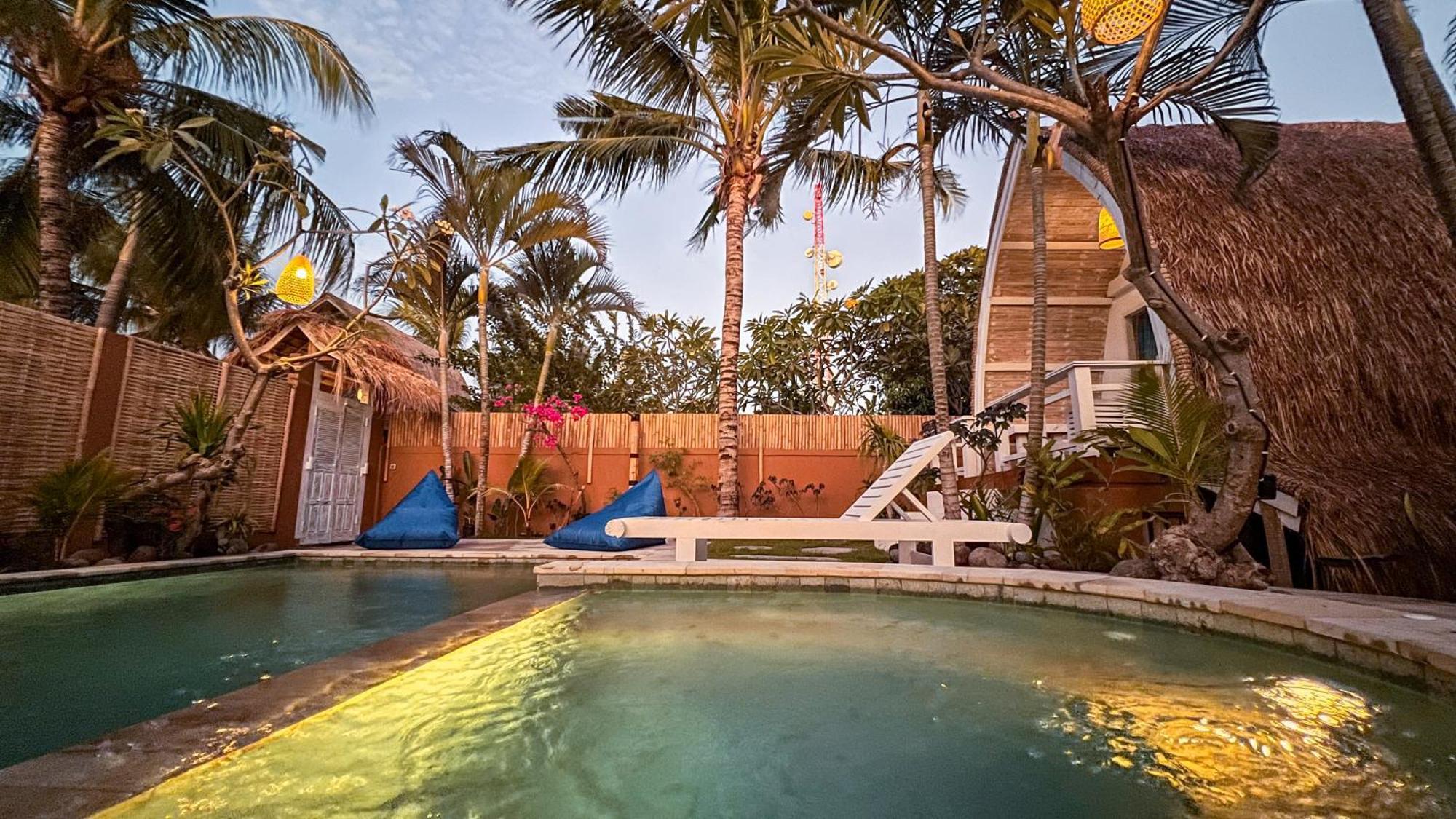 Coconut Dream Villas Gili Trawangan Luaran gambar