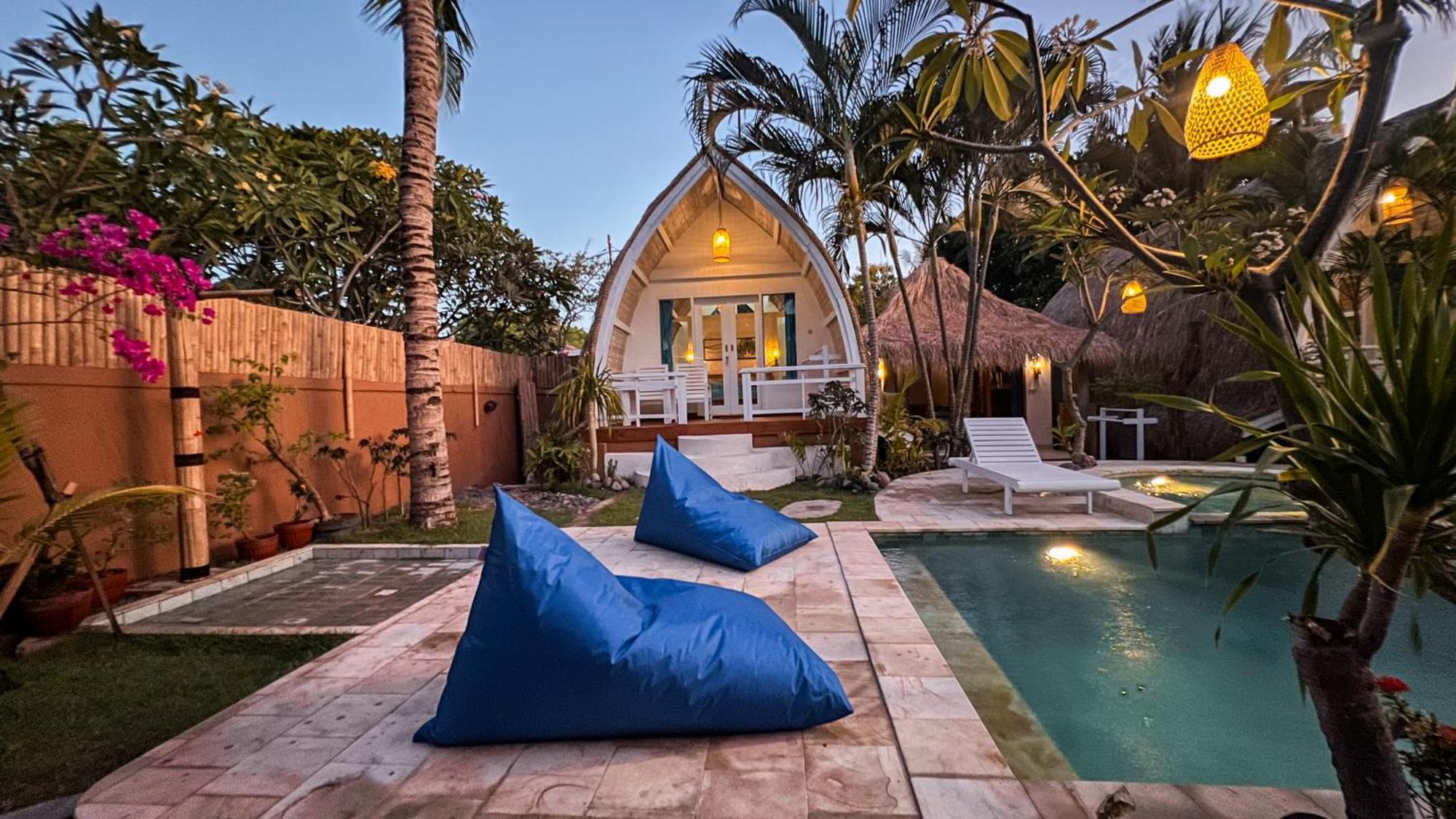 Coconut Dream Villas Gili Trawangan Luaran gambar