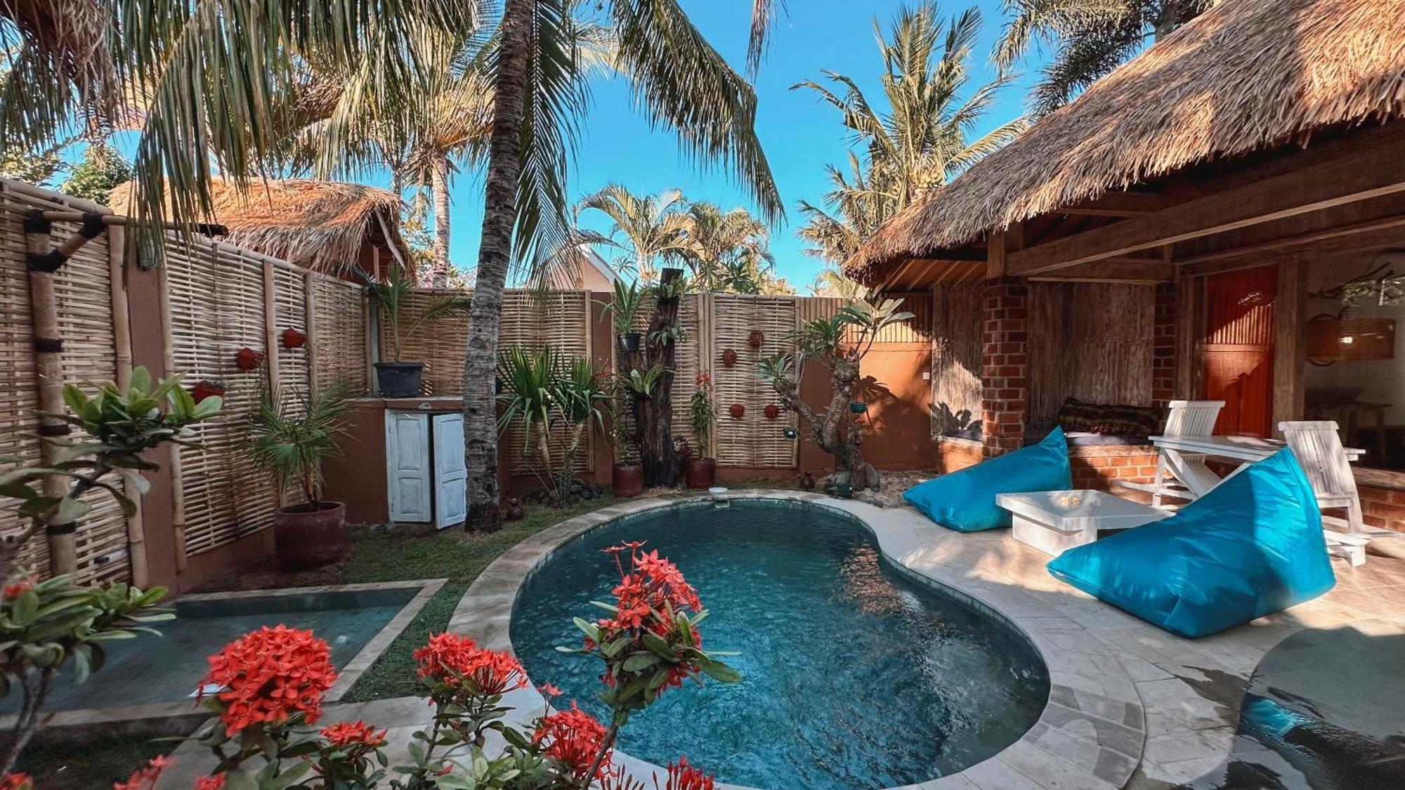 Coconut Dream Villas Gili Trawangan Luaran gambar